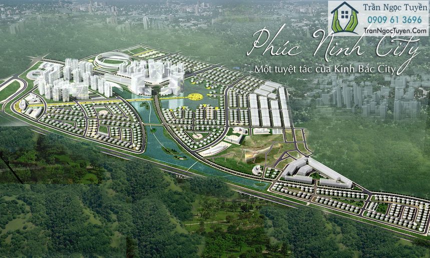 Khu đô thị Phúc Ninh Bắc Ninh - Phối cảnh