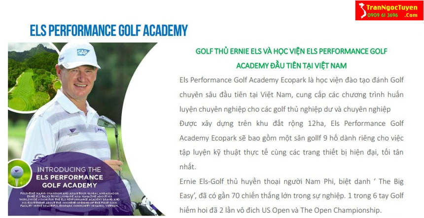 Học viện ELS Performance Golf Academy Ecopark