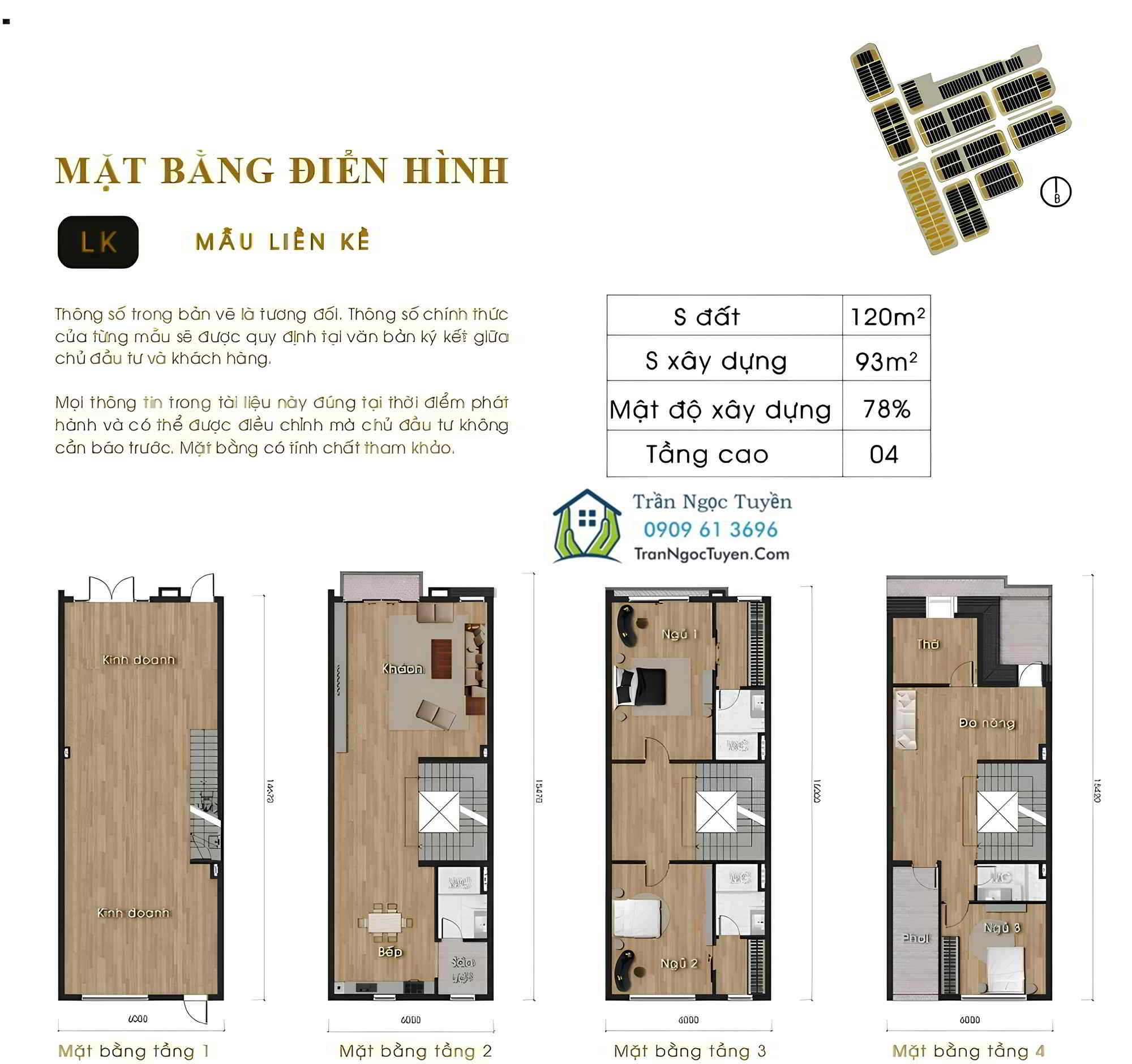 Bán Liền kề CentreVille Lương Sơn lô thường