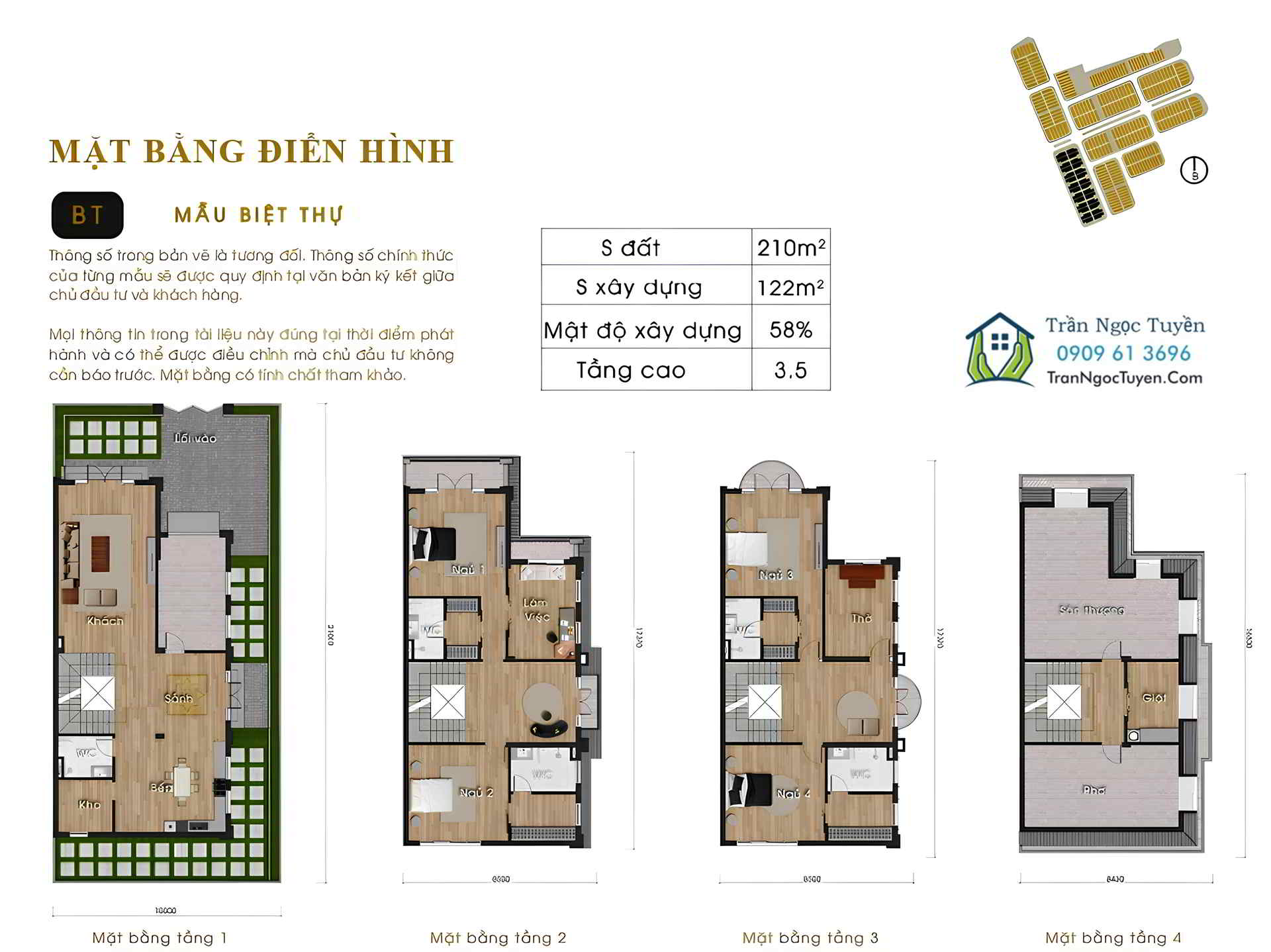 Thiết kế Biệt thự CentreVille Lương Sơn