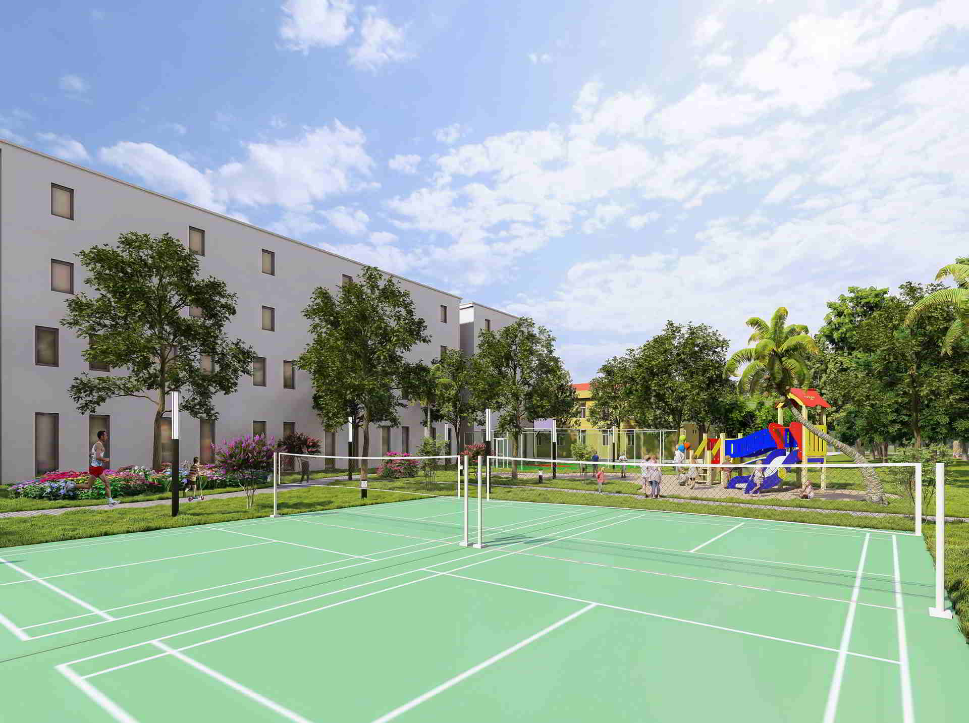 CentreVille Lương Sơn công viên thể thao Sport garden