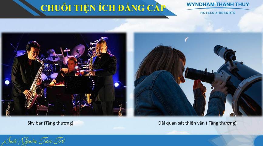 Chuỗi tiện ích đẳng cấp của Wyndham Thanh Thủy