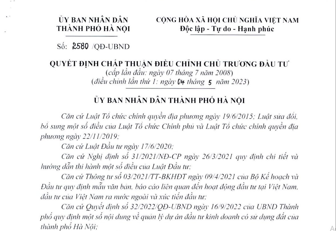 Bộ tài liệu pháp lý dự án The Vista Văn La: Tổng hợp & Cập nhật mới nhất