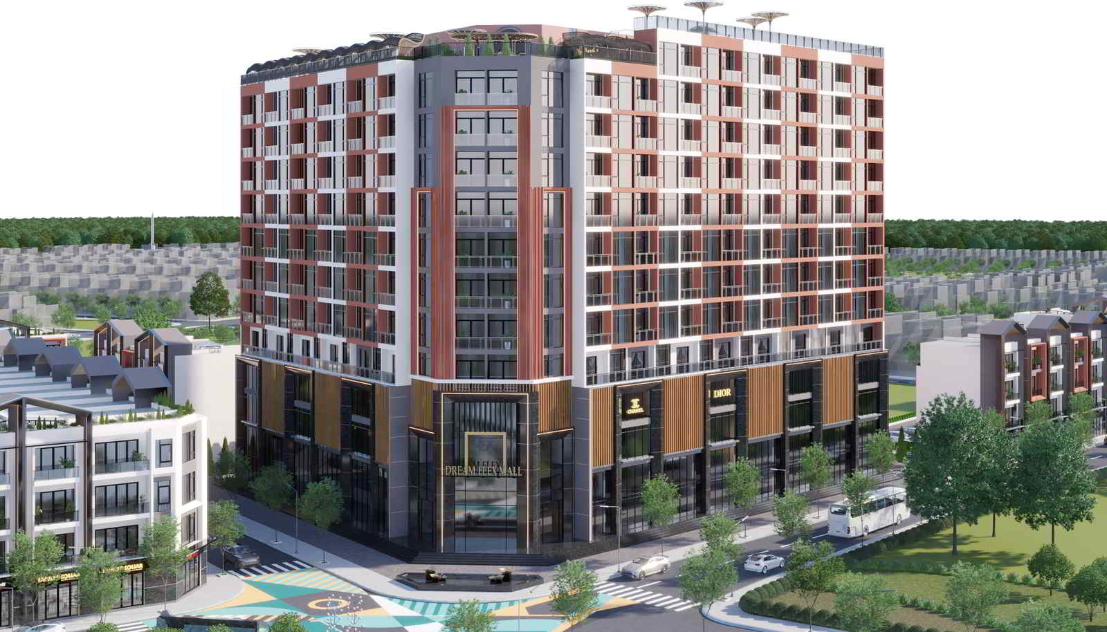 Dream Town Hòa bình cuộc sống tiện lợi nội khu