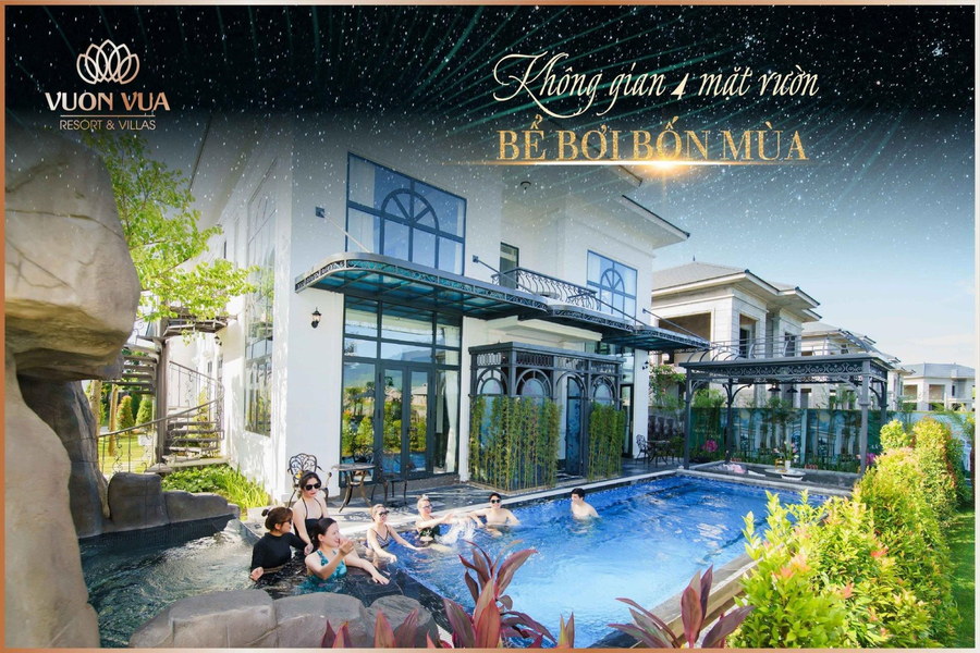 Ra mắt dinh thự mẫu khoáng nóng Hoàng Gia Kim Liên – Diamond Royal Lotus Villas