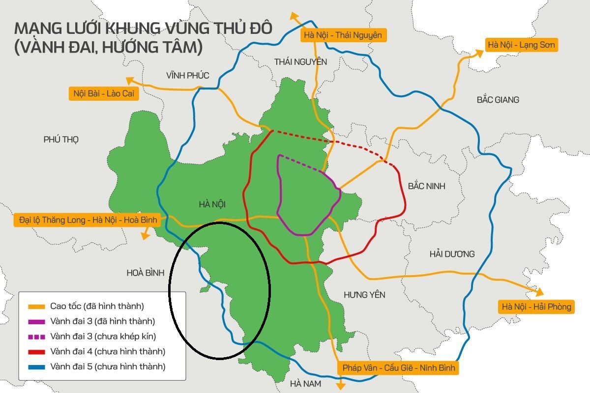 Vành đai 5 qua Lương Sơn: Lộ trình chi tiết & Chiến lược đầu tư mới nhất