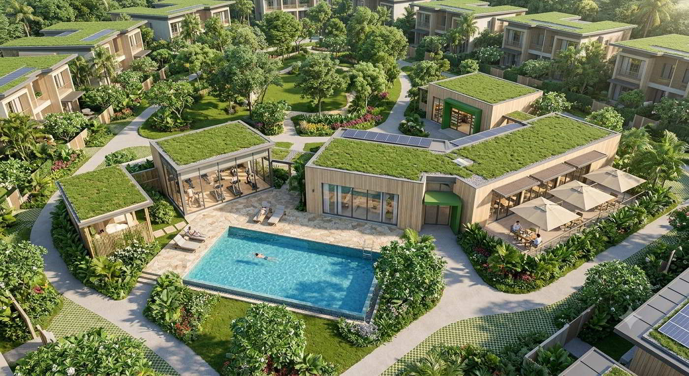 Biệt thự Compound Lương Sơn tiện ích nội khu cao cấp Biệt thự Compound Lương Sơn tiện ích nội khu cao cấp