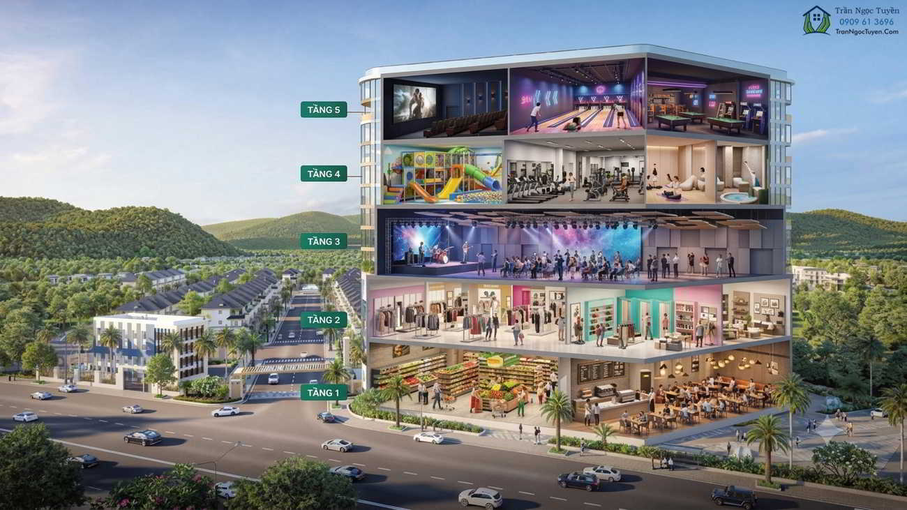 Dream Garden City trung tâm thương mại