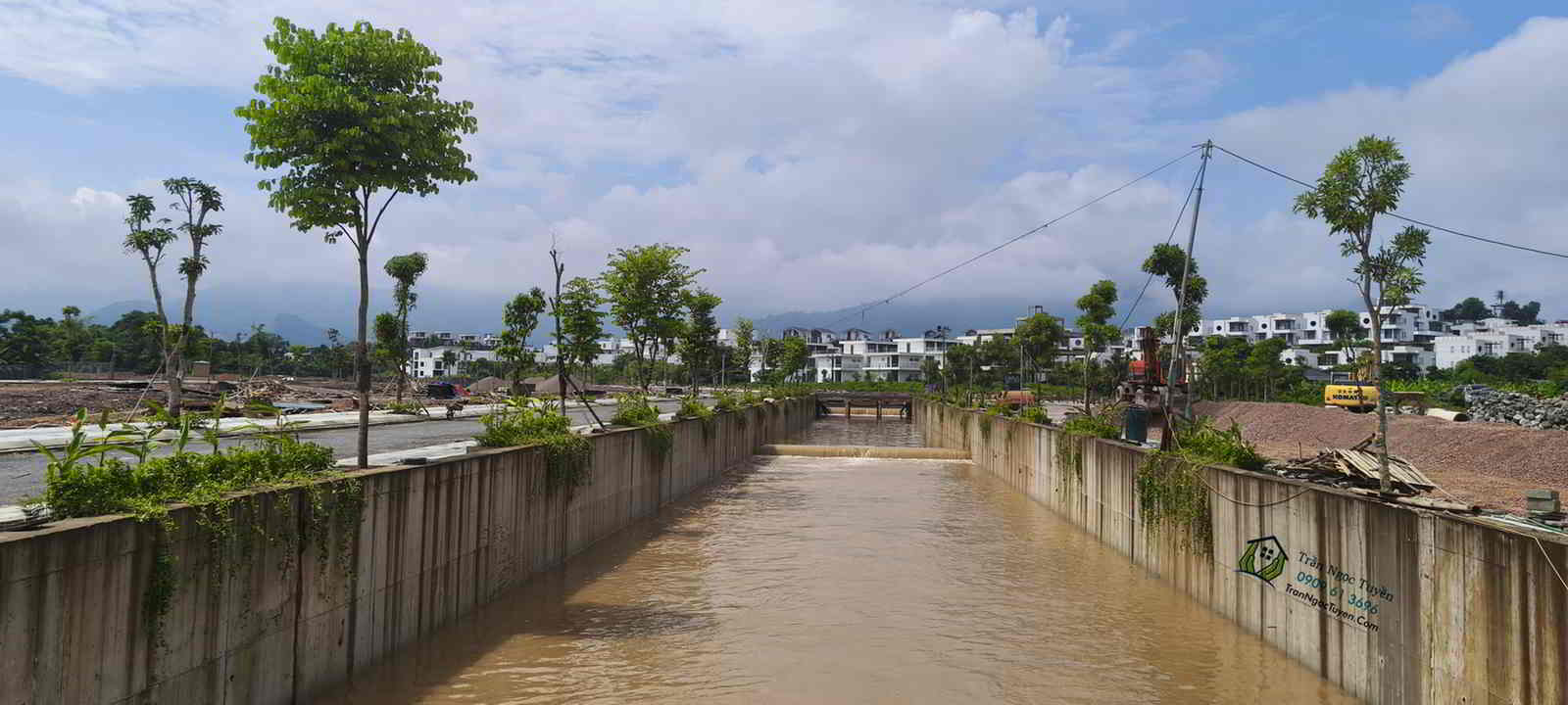 Tiến độ dự án Dream Garden City - Sông năng lượng Dream River