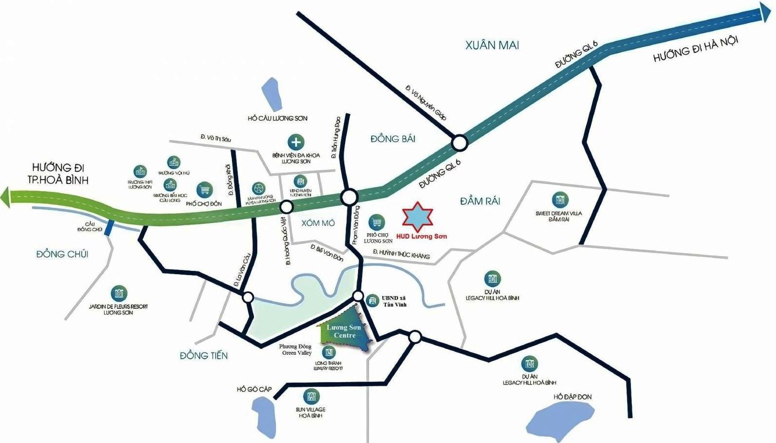 Bán đất Hud Lương Sơn