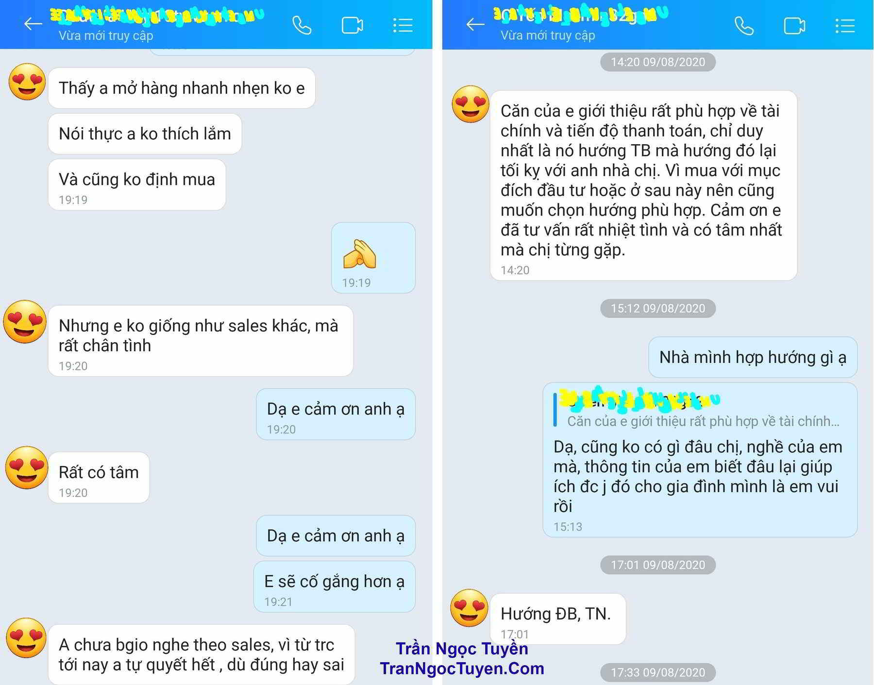 Nghề tư vấn bất động sản - Tâm